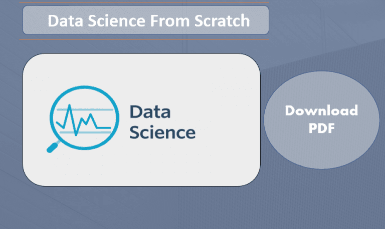 Data Science With Python From Scratch Learning Pdf Notes Techprofree